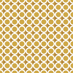 popular abstract gold european gorgeous oval circle stack luxury pattern seamless wallpaper background