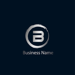 Letter B Logo Template Design