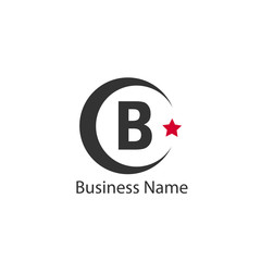 Letter B Logo Template Design