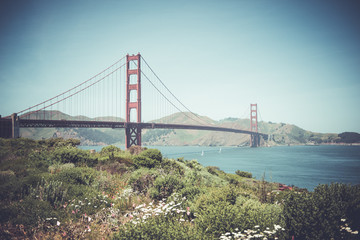 Golden Gate Bridge, San Francisco, California, USA.