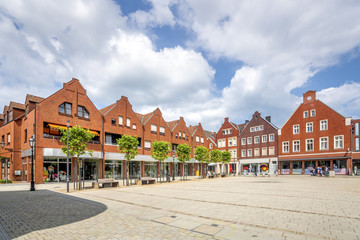 Naklejka premium Lüdinghausen, Marktplatz