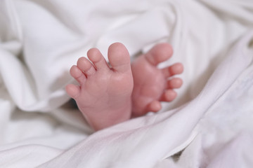 Obraz na płótnie Canvas Baby's feet