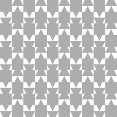 Abstract gray geometric pattern on white background