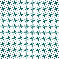 Abstract green geometric pattern on white background