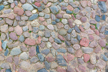 texture formed from stones
