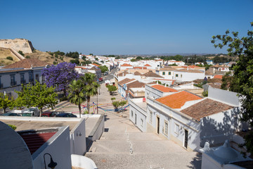 Square in Castro Marim, Algarve, Portugal