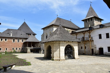 old stone fortress and walls