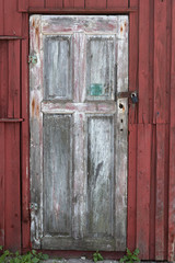 Alte Schuppentür