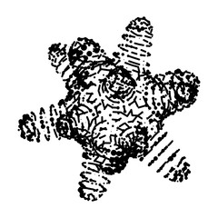 Nanorobots and nanotechnology bioengineering and advanced medical technology concept as nanomedicine robots. Bacteria virus wireframe mesh model,vector illustration microbe.