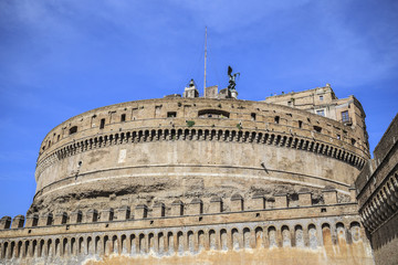 Fototapeta na wymiar Castel Sant'Angelo in Rome, Italy