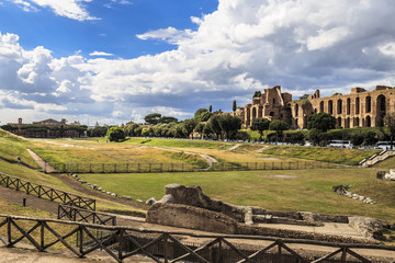 Fototapeta premium Circus Maximus w Rzymie, Włochy
