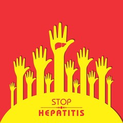 Vector illustration of World Hepatitis Day