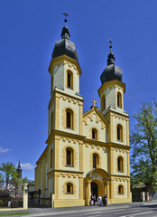 Fototapeta na wymiar Sts. Peter and Paul Greek Catholic church, Bardejov,Slovakia