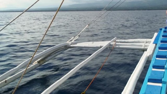 Amazing Scenery From Boat Apo Island, Philippines