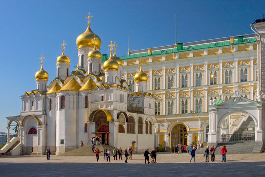 The Cathedral of the Annunciation and Grand Kremlin Palace