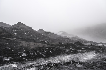 Sólheimajökull - Ash Piles