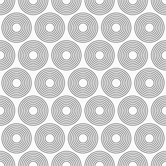 Abstract seamless pattern of circles.