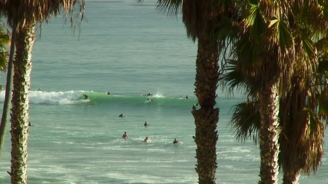 Surfers Tearing it Up, San Clemente, CA, USA