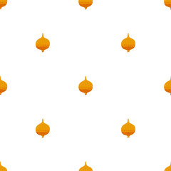 Seamless pattern with onion