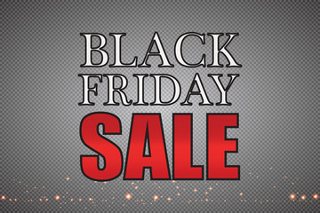 Fototapeta na wymiar Black Friday Sale Abstract Background. Vector Banner with explosion effect,