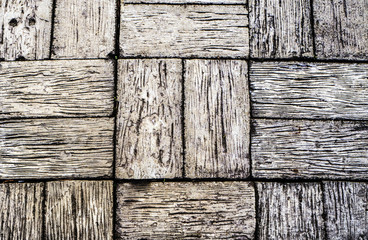 Old wooden background. Wooden desk or wall in close up - useful as backdrop background