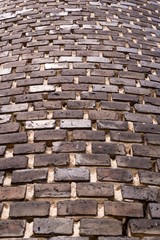 Detailaufnahme Turmau&szlig;enwand - Aussichtsturm Markwerben