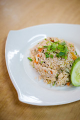 Malaysian Nasi Kerabu fried rice
