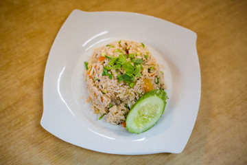 Malaysian Nasi Kerabu fried rice