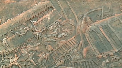 Detailed carving on Wall, Ambalangoda Sri Lanka