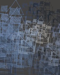 Abstract painting on canvas. Hand made art. Colorful texture. Modern artwork. Strokes of fat paint. Brushstrokes. Contemporary art. Artistic background image.