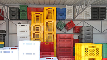 Plastic Farm Crates