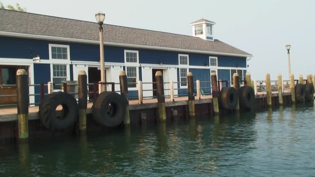 Pier Building at Ferry Terminal, Bayfield, WI