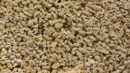 Texturas feitas de grãos e sementes