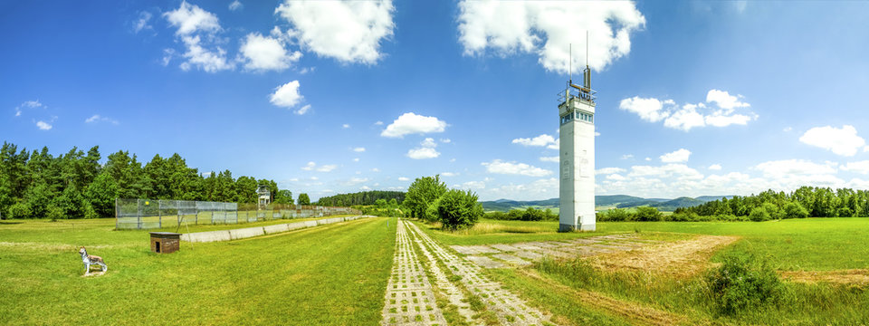 Point Alpha, innerdeutsche Grenze zwischen Hessen und Th&uuml;ringen bei Geisa und Rasdorf 