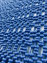 Obraz premium Blaue Struktur