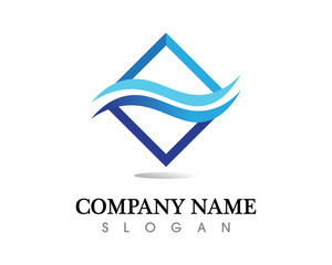   water drop Logo Template vector illustration design