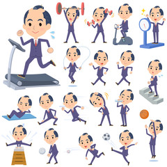 japanese samurai Businessman_Sports & exercise