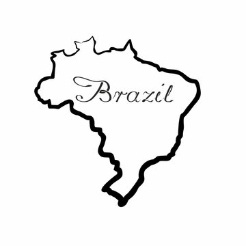 the Brazil map