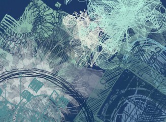 Abstract painting on canvas. Hand made art. Colorful texture. Modern artwork. Strokes of fat paint. Brushstrokes. Contemporary art. Artistic background image.