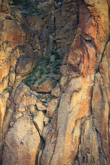 Rock Climber on Big Wall (171730ALND8RM)