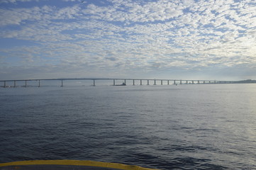 bridge on sea