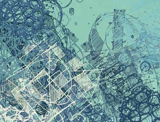 Abstract painting on canvas. Hand made art. Colorful texture. Modern artwork. Strokes of fat paint. Brushstrokes. Contemporary art. Artistic background image.