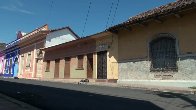 Popular Street in Granada, Nicaragua