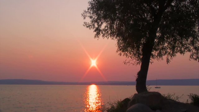 Sunset, Madeline Island, Lake Superior, WI