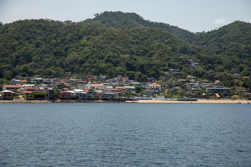 Fototapeta na wymiar Isla Taboga en Panama