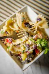 Mexican Black Bean Pasta Salad