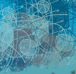 Abstract painting on canvas. Hand made art. Colorful texture. Modern artwork. Strokes of fat paint. Brushstrokes. Contemporary art. Artistic background image.