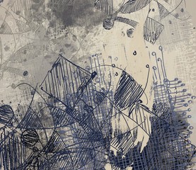 Abstract painting on canvas. Hand made art. Colorful texture. Modern artwork. Strokes of fat paint. Brushstrokes. Contemporary art. Artistic background image.