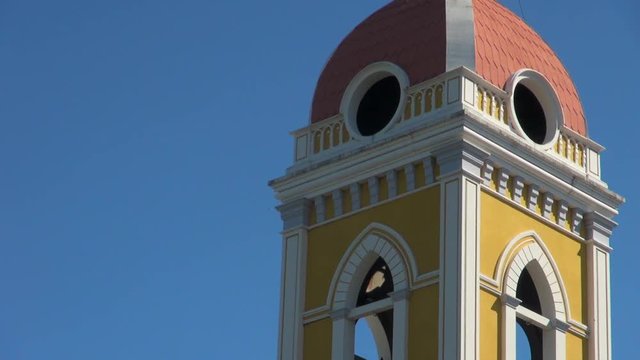 The Top Portion of a Cathedral in Granada