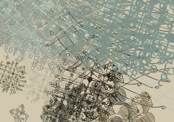 Abstract painting on canvas. Hand made art. Colorful texture. Modern artwork. Strokes of fat paint. Brushstrokes. Contemporary art. Artistic background image.